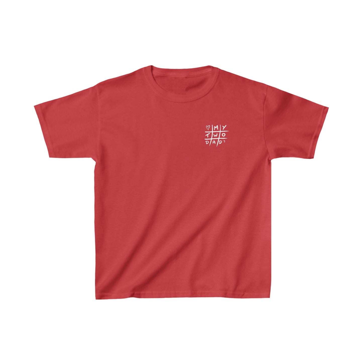 Love My 2 Dads - Kids Tee