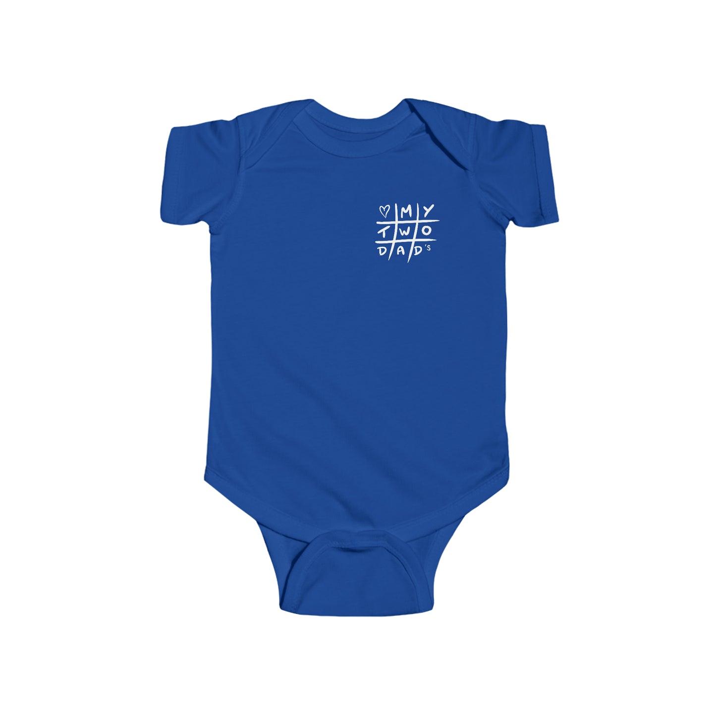 Love My 2 Dads - Infant Bodysuit