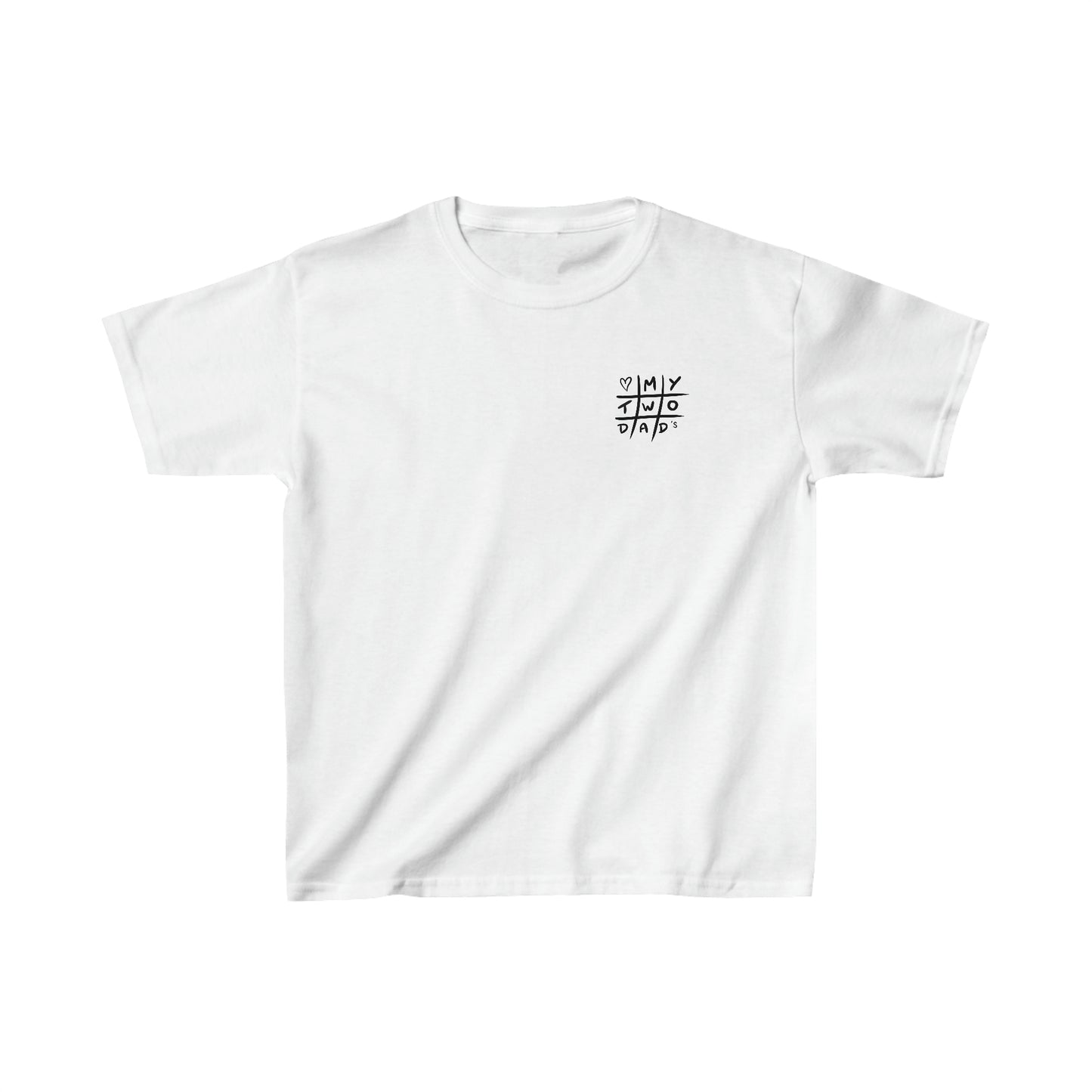 Love My 2 Dads - Kids Tee